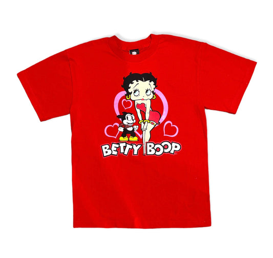Hot Red Betty Boop Tee